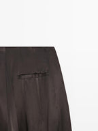 Satin balloon fit trousers - LIMITED