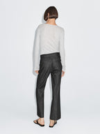 Mid-rise bell bottom jeans