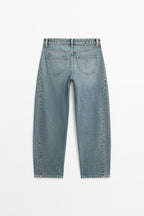 High-waist balloon fit jeans