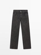 Mid-rise regular fit jeans