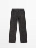 Mid-rise regular fit jeans