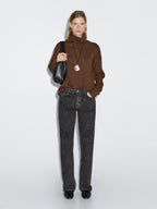 Mid-rise regular fit jeans