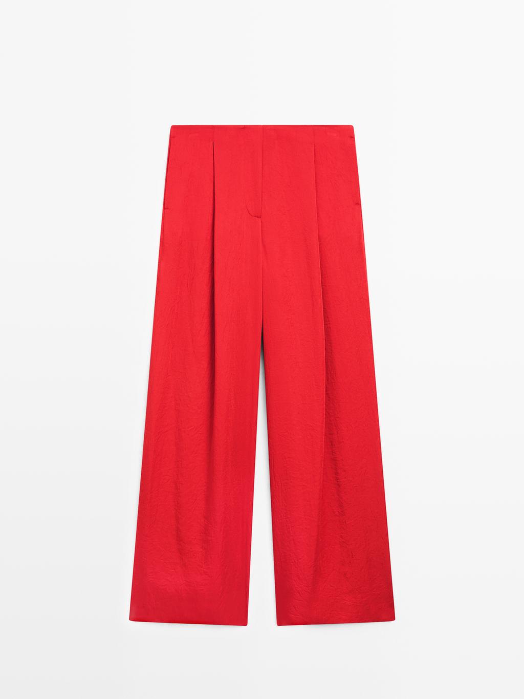 Flowing palazzo trousers