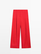 Flowing palazzo trousers