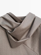 Blouse with tie neck - LIMITED