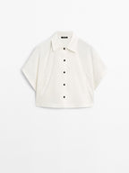 Short sleeve bat sleeve shirt