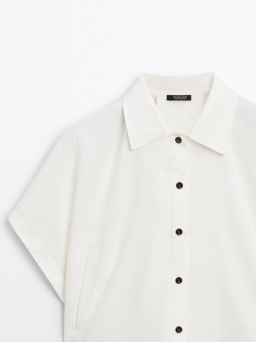 Short sleeve bat sleeve shirt