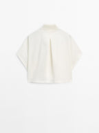 Short sleeve bat sleeve shirt