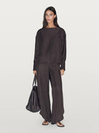 Flowing blouse with button details