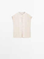 Waistcoat with buttoned chest detail