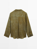 Printed flowing shirt