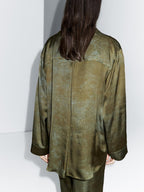 Printed flowing shirt