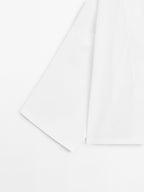 100% cotton blouse with button-up front