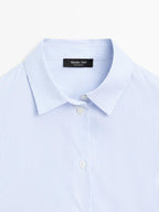 Striped stretch shirt