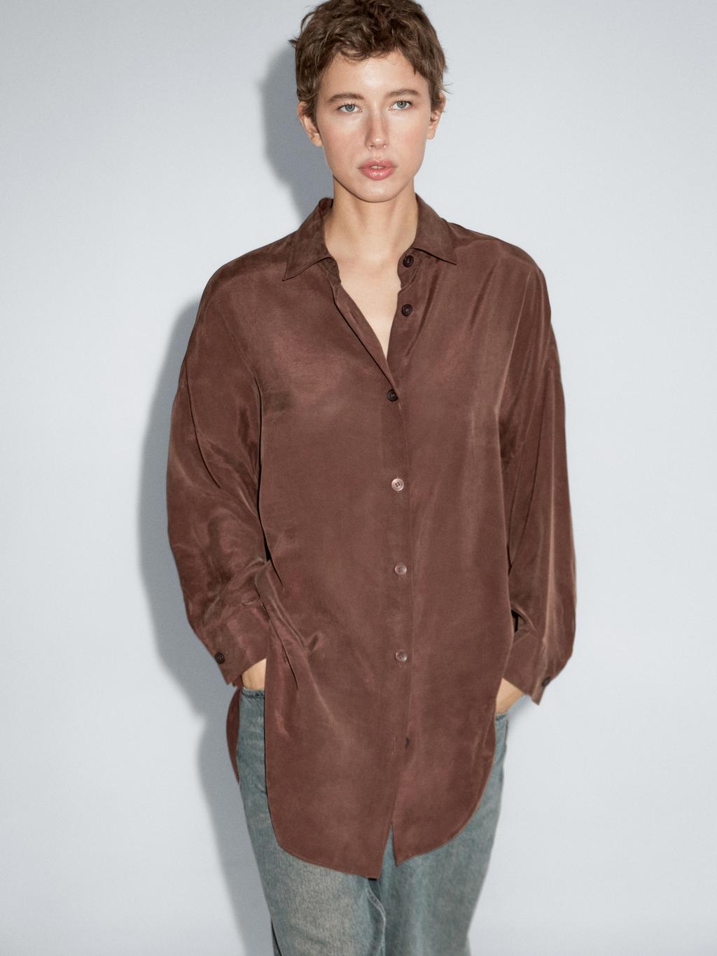 Long flowing shirt