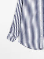 Striped oversize shirt