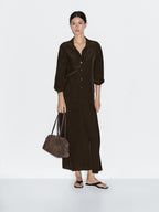 Flowing flared skirt