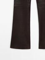 Nappa leather leggings
