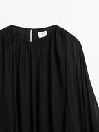 Flowing balloon blouse - Limited