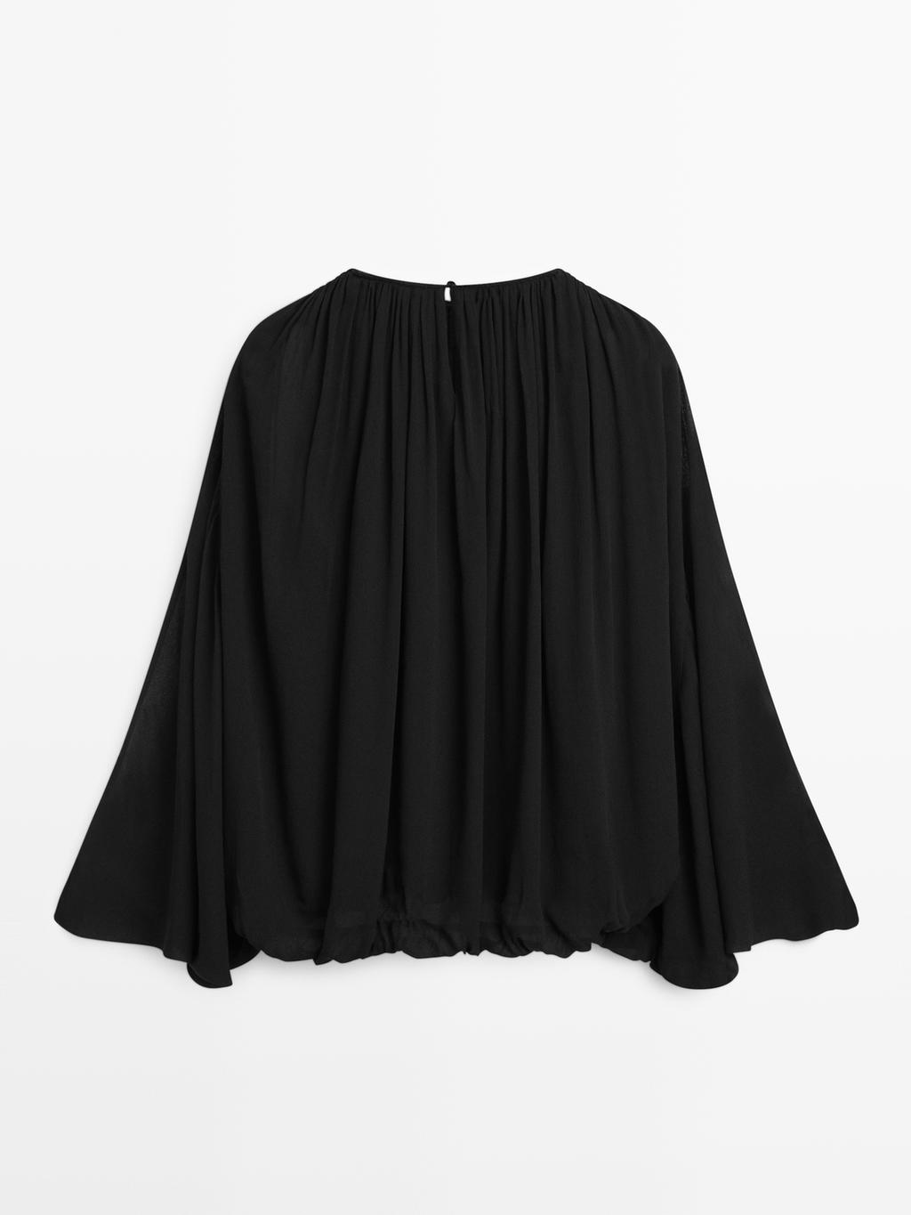 Flowing balloon blouse - Limited
