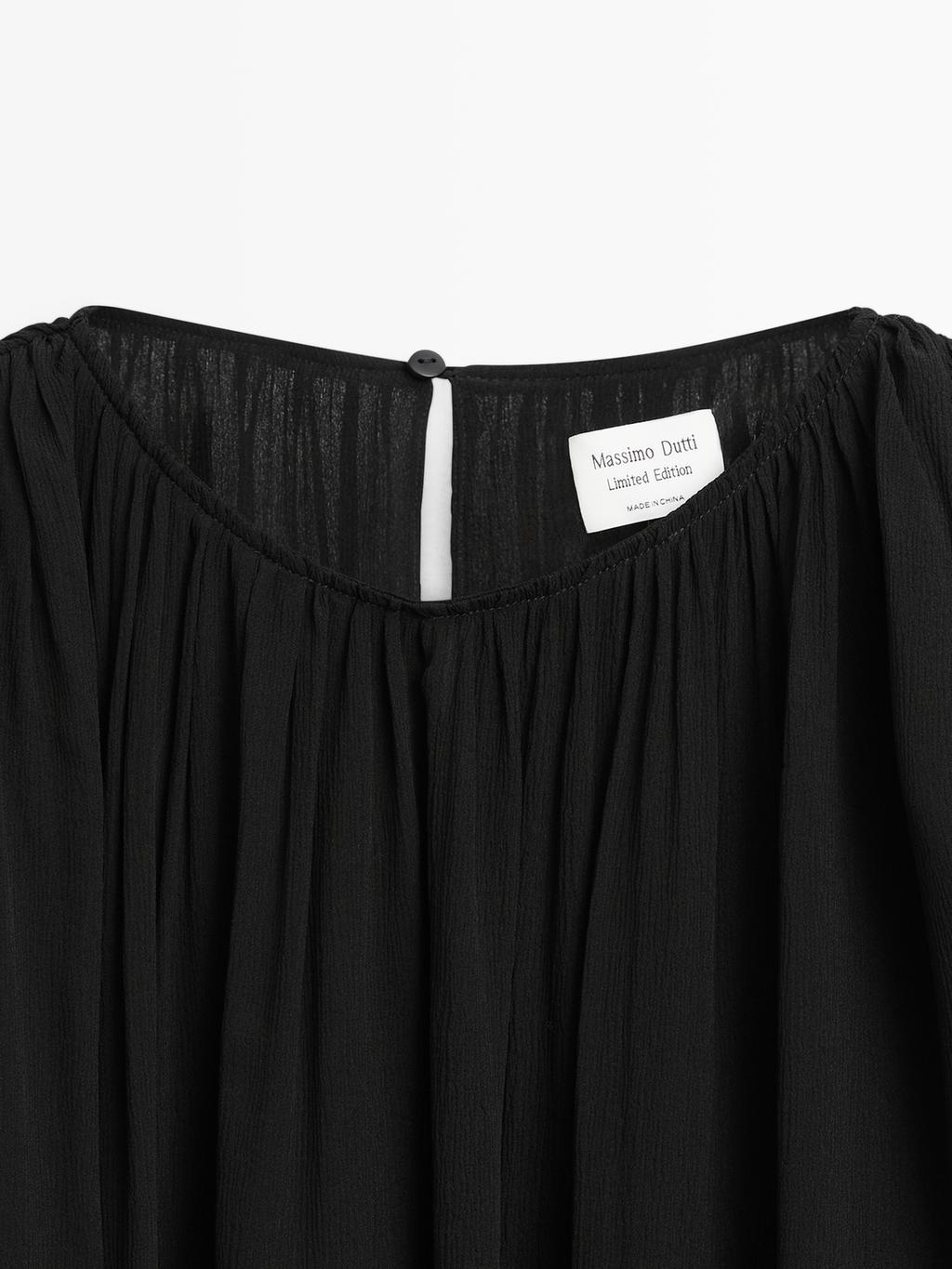 Flowing balloon blouse - Limited