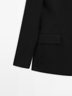 100% wool blazer with notch lapel - LIMITED