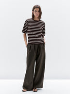 Striped 100% cotton T-shirt