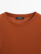 Lightweight regular fit long sleeve T-shirt