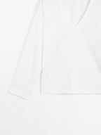 Oversize V-neck T-shirt