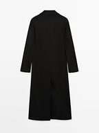 Long 100% wool coat - LIMITED