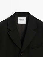 Long 100% wool coat - LIMITED