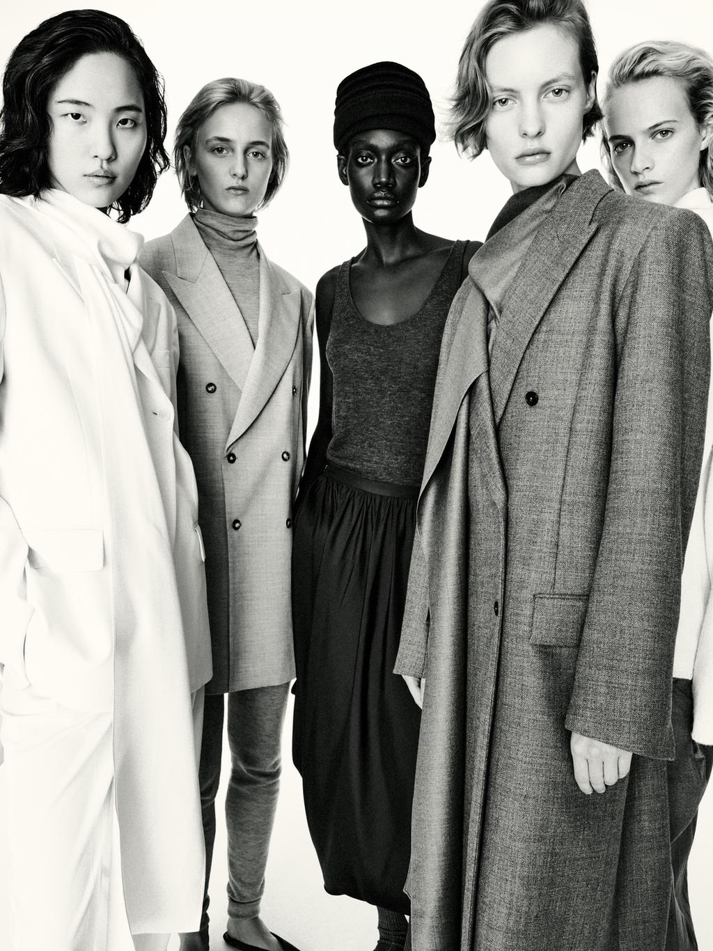 Long 100% wool coat with notch lapel - LIMITED