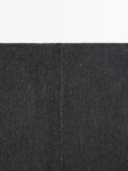 Short faux fur skirt