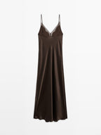 Long slip dress