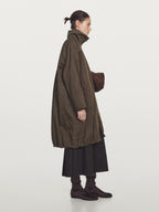 Long parka with detachable gilet