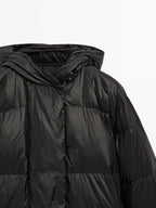Hooded puffer jacket