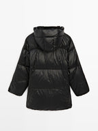 Hooded puffer jacket