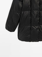 Hooded puffer jacket