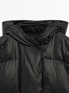 Hooded puffer jacket