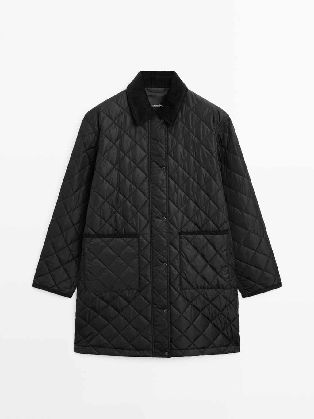 Lightweight water-repellent puffer jacket