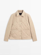 Jacket with seam details