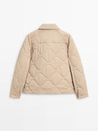 Jacket with seam details