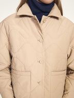 Jacket with seam details