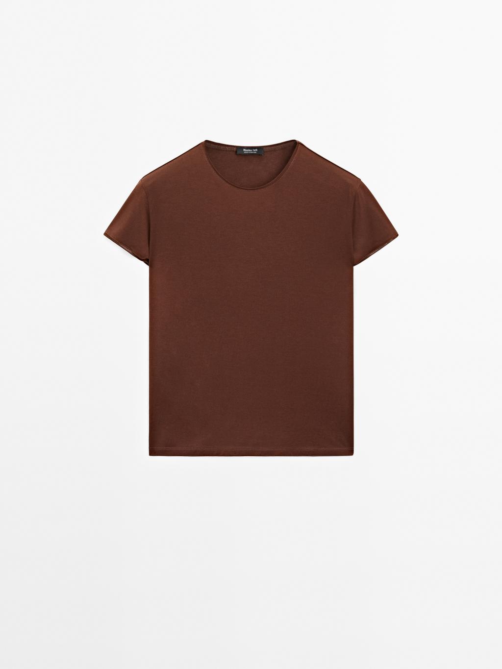 Flowing short sleeve T-shirt