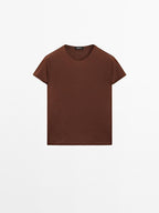 Flowing short sleeve T-shirt