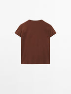 Flowing short sleeve T-shirt