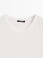 Short sleeve T-shirt with trim details
