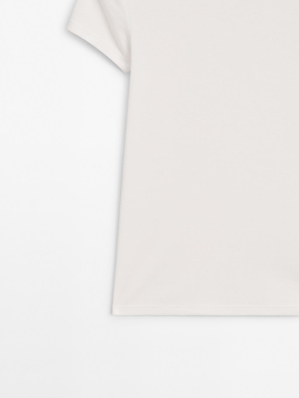 Short sleeve T-shirt with trim details