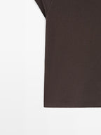 Cotton T-shirt with short raglan sleeves