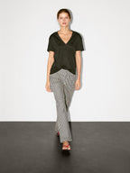 Flowing V-neck T-shirt